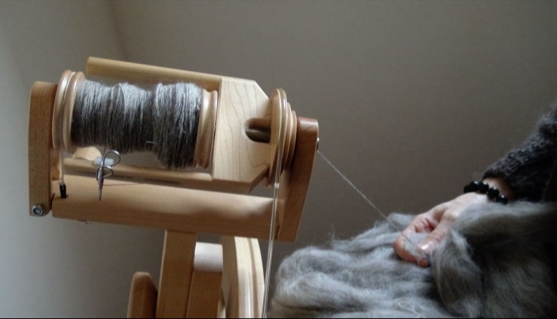 Handspun yarn, handspun wool, Shetland wool, Lendrum DT